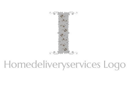 floral column logo