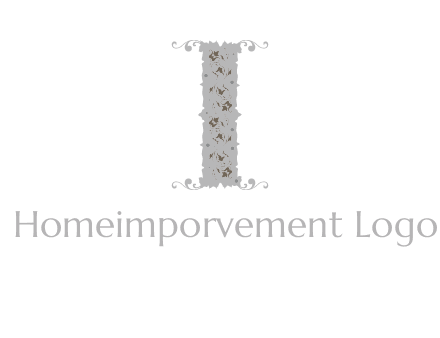 floral column logo