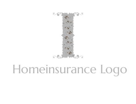 floral column logo