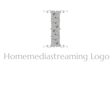 floral column logo