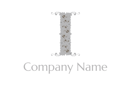 floral column logo