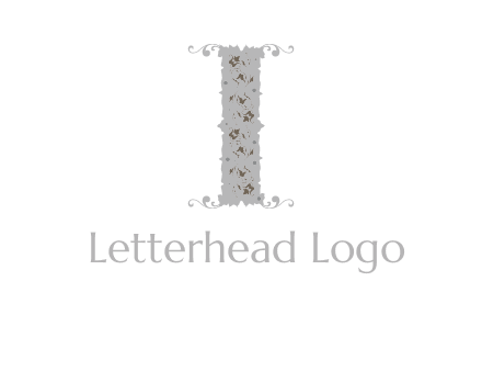 floral column logo