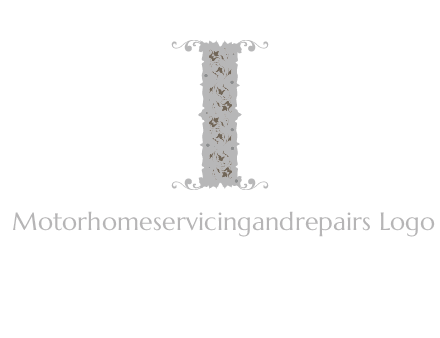 floral column logo