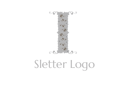 floral column logo