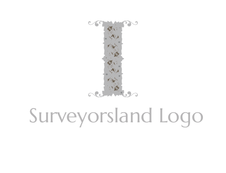 floral column logo