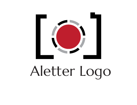 abstract camera logo