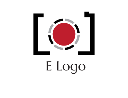 abstract camera logo