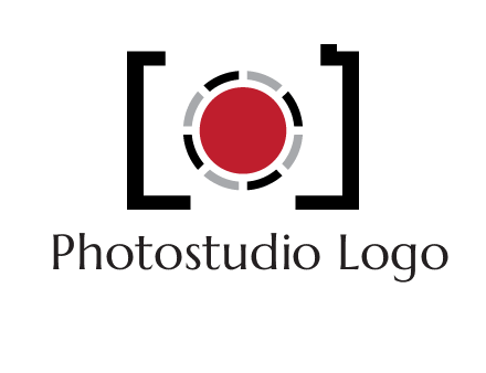 abstract camera logo