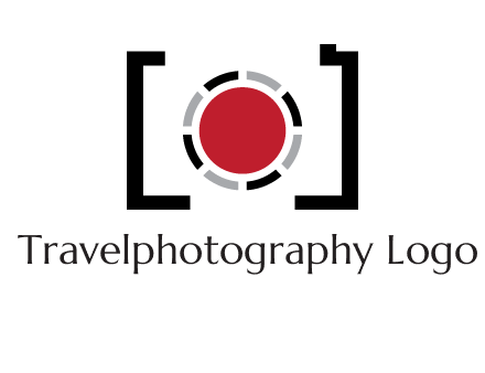 abstract camera logo