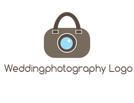 camera lens merged with beg logo