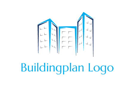 abstract building logo