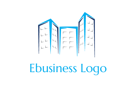 abstract building logo