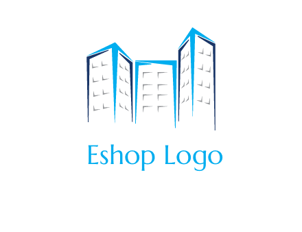 abstract building logo