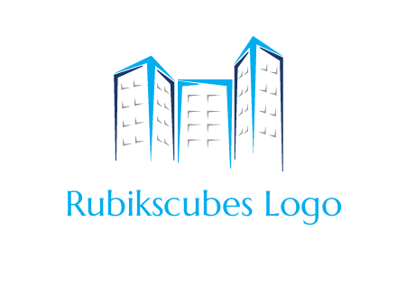 abstract building logo