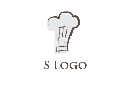 abstract chef cap icon