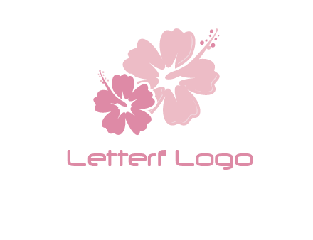 hibiscus flowers logo