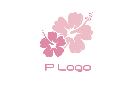 hibiscus flowers logo