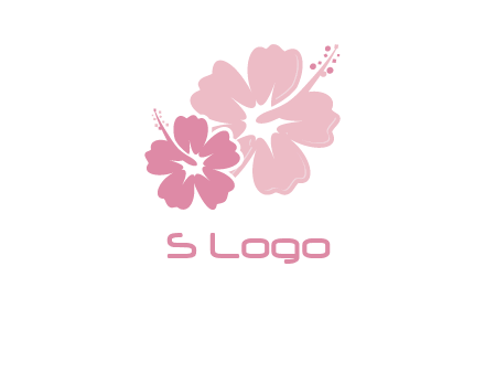 hibiscus flowers logo