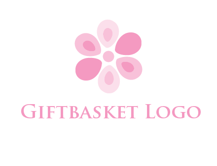 abstract flower logo