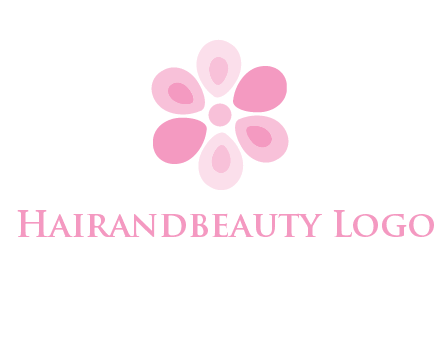 abstract flower logo