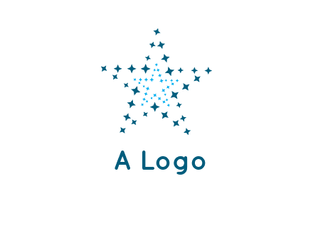 abstract stars logo