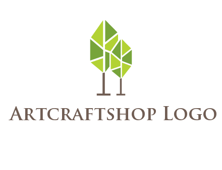 abstract trees logo