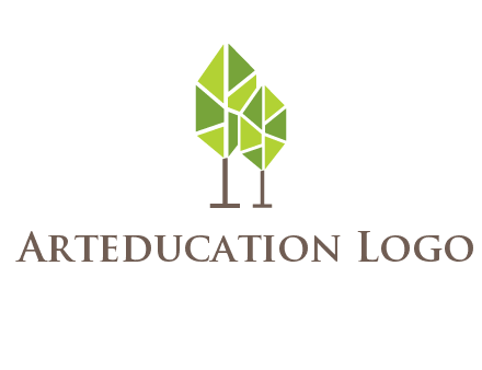 abstract trees logo