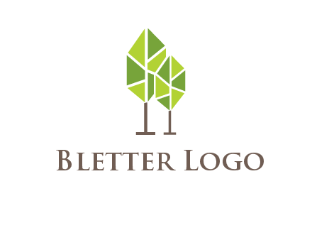 abstract trees logo