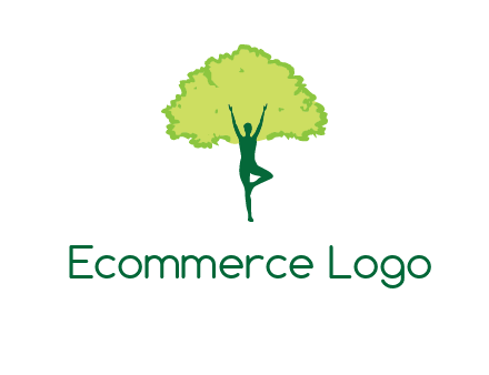 person with tree logo