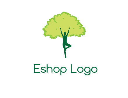 person with tree logo