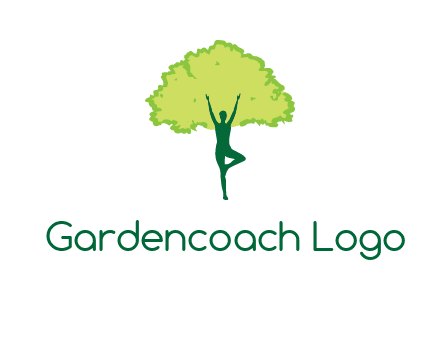 person with tree logo