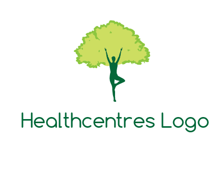 person with tree logo