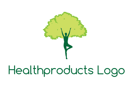 person with tree logo