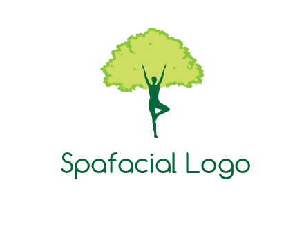 person with tree logo