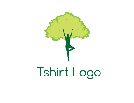 person with tree logo