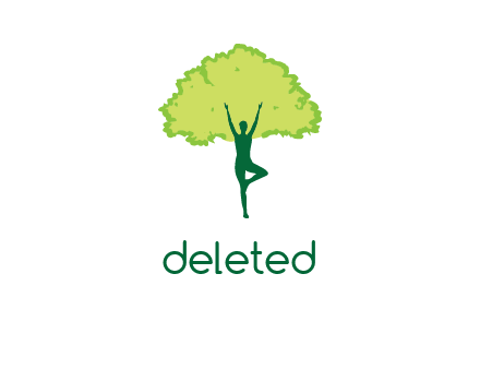 person with tree logo