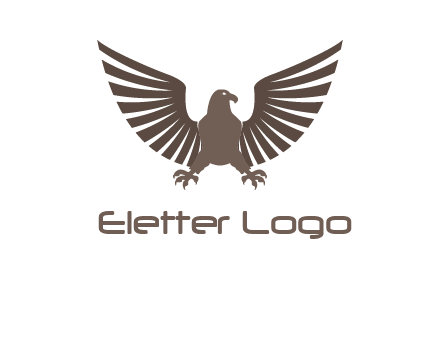 eagle spreading wings logo