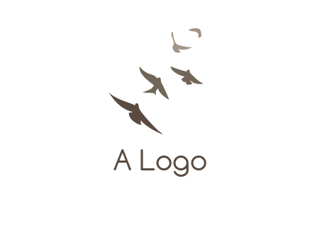 flying birds logo