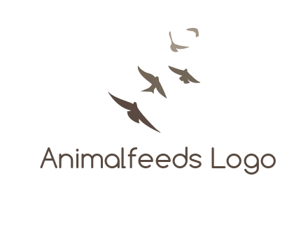 flying birds logo