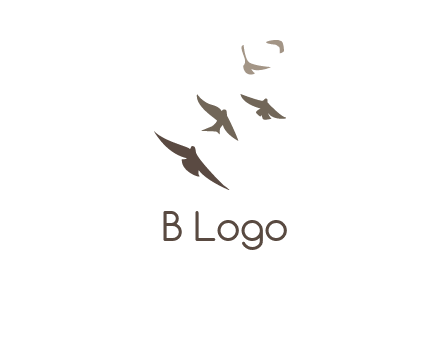 flying birds logo