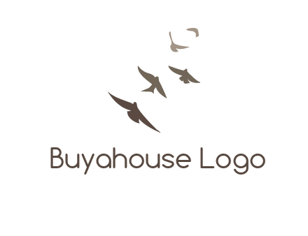 flying birds logo