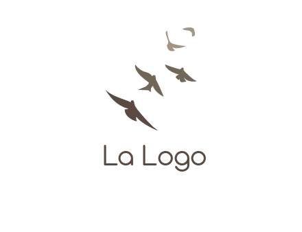 flying birds logo