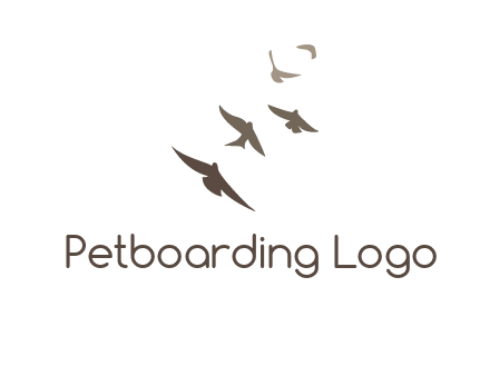 flying birds logo