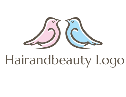 abstract birds logo