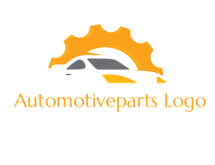 car with gear logo