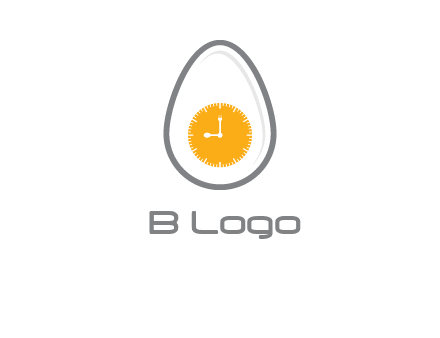 clock in the egg logo