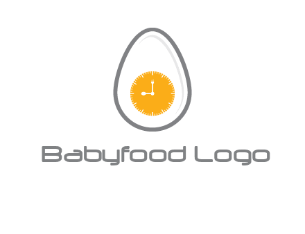 clock in the egg logo