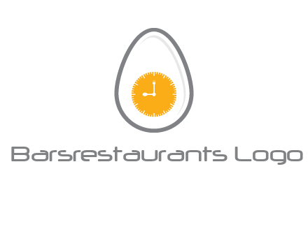 clock in the egg logo