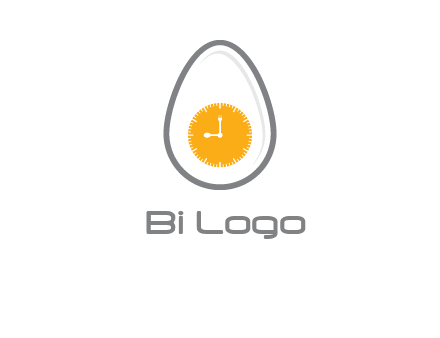 clock in the egg logo