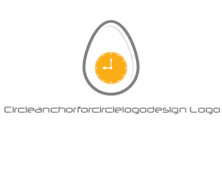 clock in the egg logo